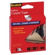 Scotch 1.5" x 42' Scotch Indoor Carpet Tape For Vinyl Ceramic & Hardwood CT2010